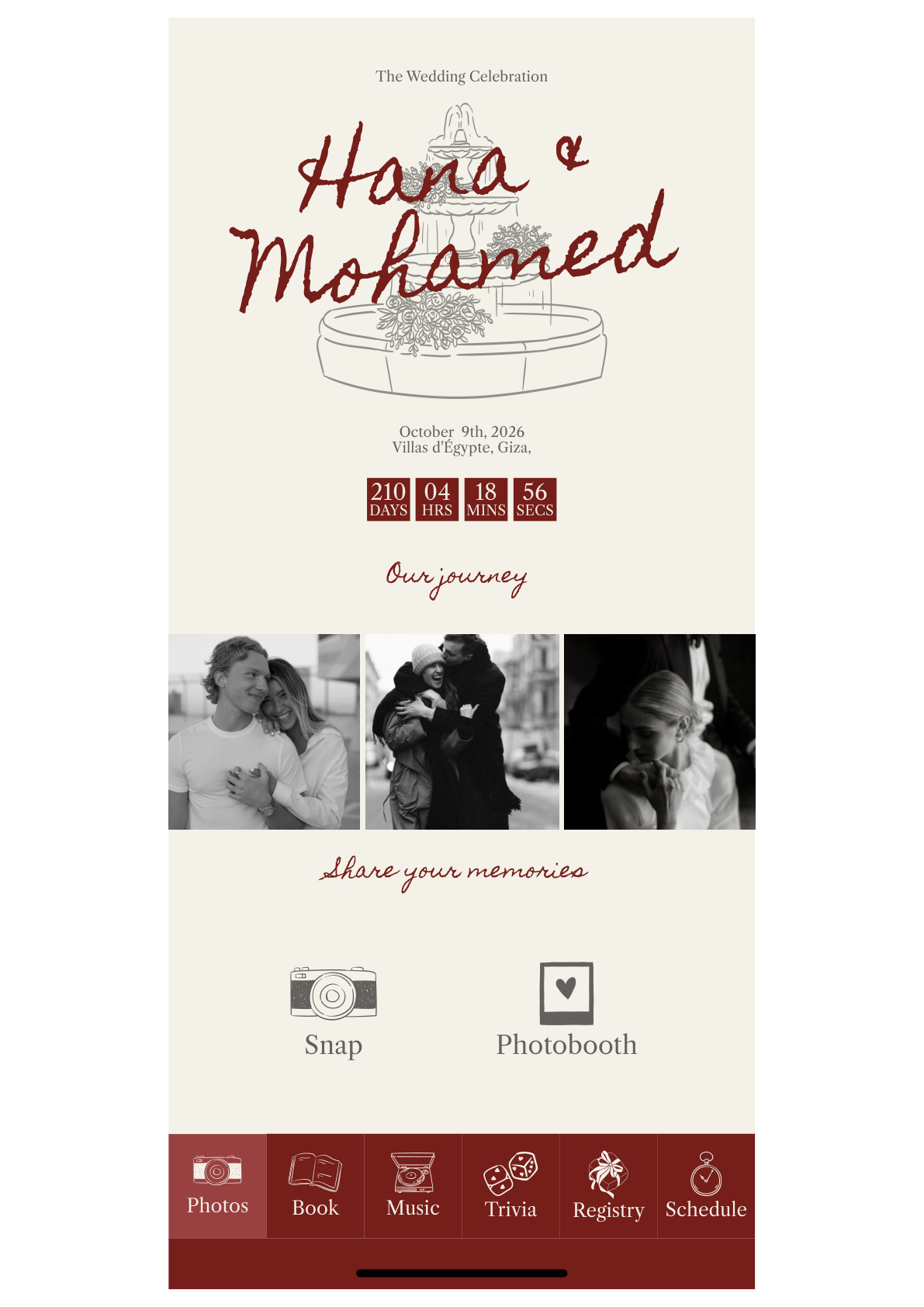 Vintage template preview